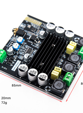 蓝牙数字功放板 TPA3116D2音频模块 D类双声道蓝牙模块 Gold-543C