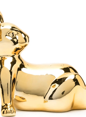 POLSPOTTEN金色陶瓷錢箱