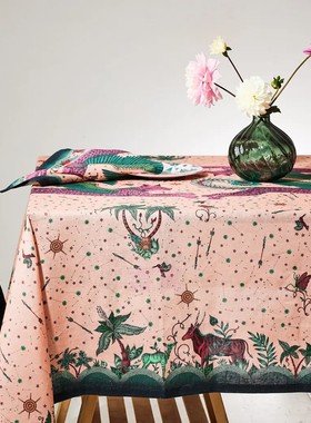 原裝進口 Emma J Shipley 亚麻布桌布 枱布