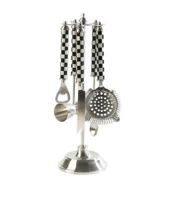 MacKenzieChilds黑白格子Courtly