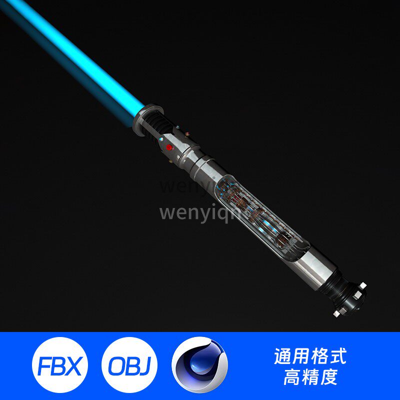 3D模型三维C4D激光剑能量剑星球大战科幻武器461