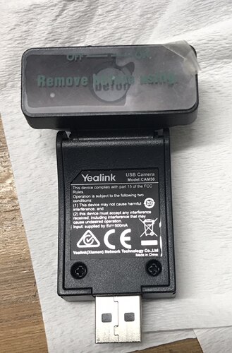 亿联IP电话机摄像头CAM50Yealink USB Camera Model:CAM50