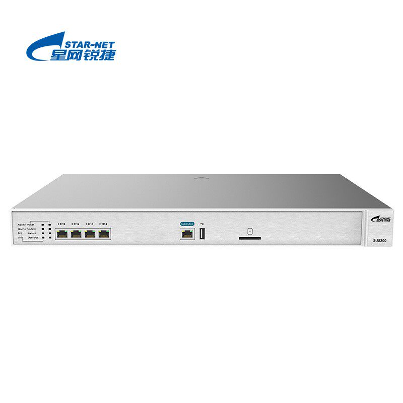 星网锐捷SU8100 统一通信网关 IPPBX语音网关 数字中继 SIP程控电