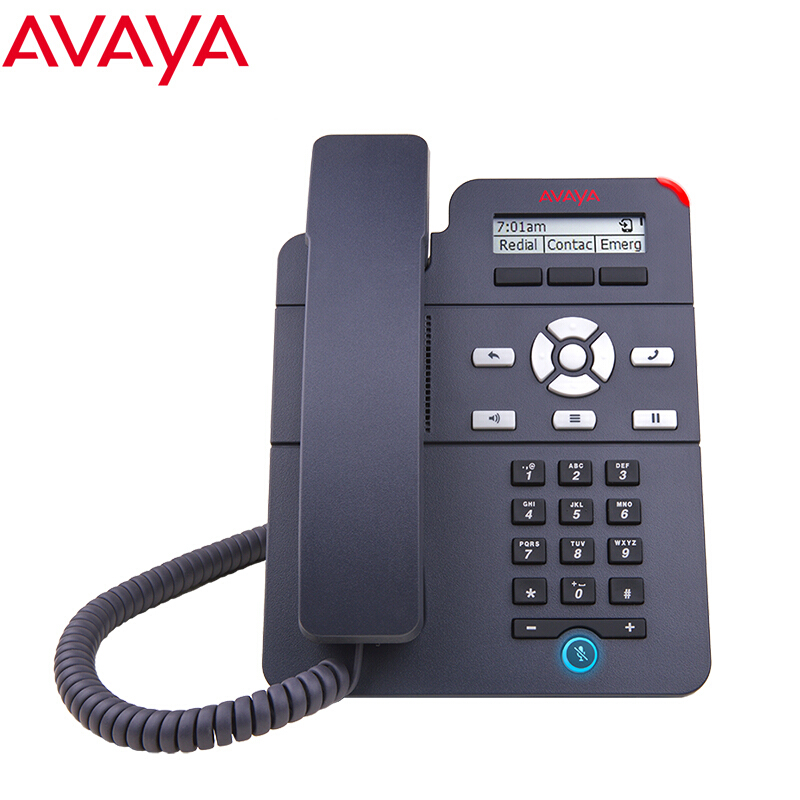 亚美亚（Avaya）J129 3PCC SIP电话 IP电话 SIP办公电话机 桌面座