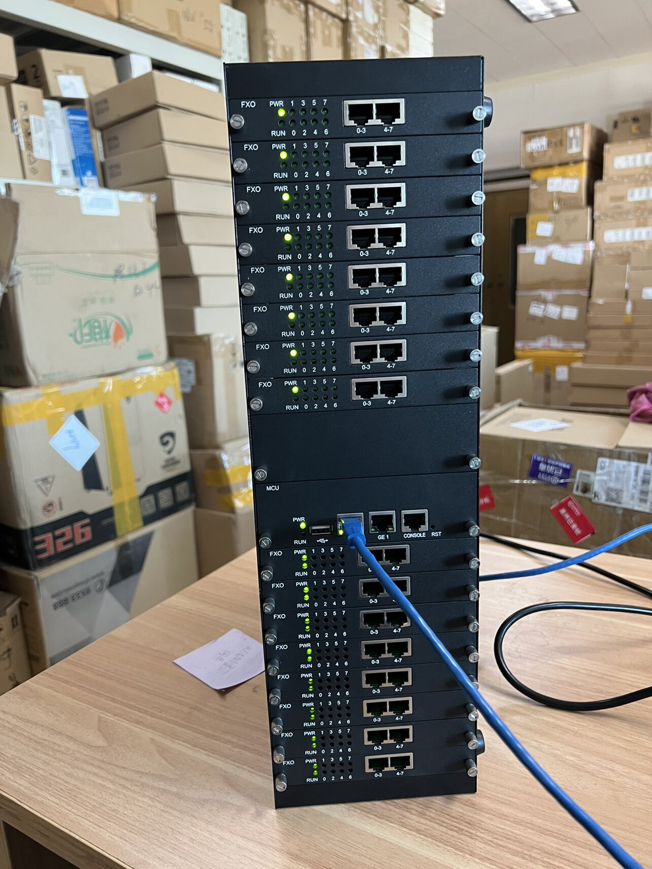 中继网关128FXO鼎信通达模拟线路