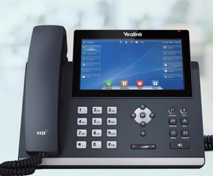 Yealink亿联SIP IP话机 T48U网络电话机Wifi大屏触控录音USB