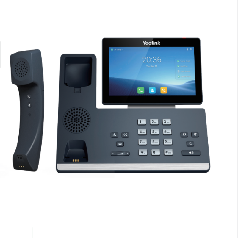 SIP-T58W Pro蓝牙手柄IP话机，双千兆网口，支持PoE