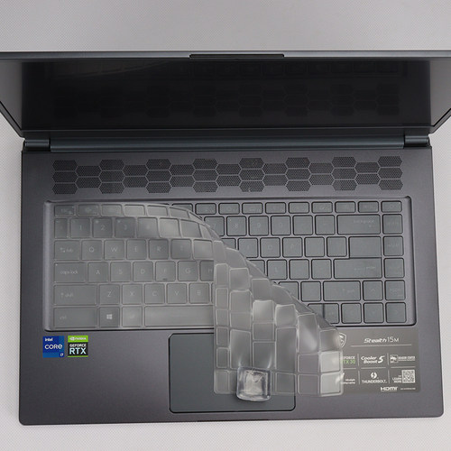 2022款15.6寸微星GE66幻影15 Modern15 2021 GS66 GP66键盘保护膜防尘垫2021笔记本电脑防蓝光屏幕贴片钢化膜