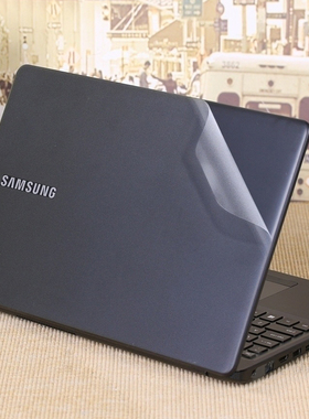 适用15.6寸三星355V5C 300E5K 500R5L 500R5M NP450R4V 910S5J 370 R5外壳机身保护膜透明磨砂笔记本电脑贴纸