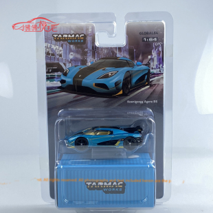 TW 现货Tarmac Works 1:64柯尼塞格Agera RS开盖版 合金汽车模型
