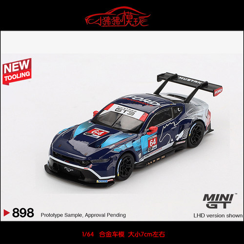 MiniGT福特MustangGT3汽车模型