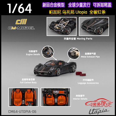 CM64帕加尼乌托邦Utopia汽车模型
