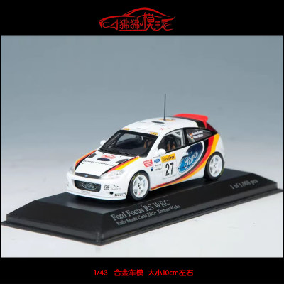 福特福克斯RS汽车模型Minichamps