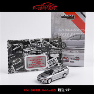TW Tarmac Works 1:64三菱EVO IV四4代GSR Evolution卡包汽车模型