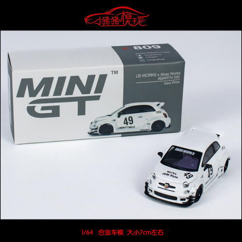 MINIGTLBABARTH595汽车模型