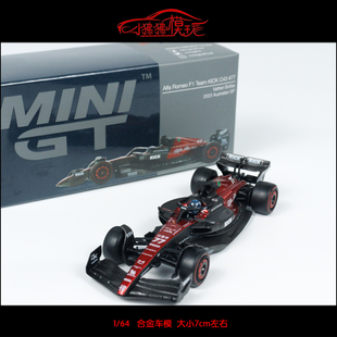 24博塔斯 F1赛车23澳洲77 汽车模型 64阿尔法罗密欧C43 MINI