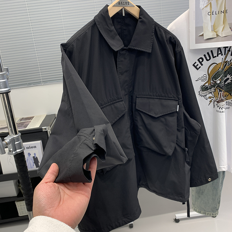 日系Cityboy轻工装大口袋夹克潮