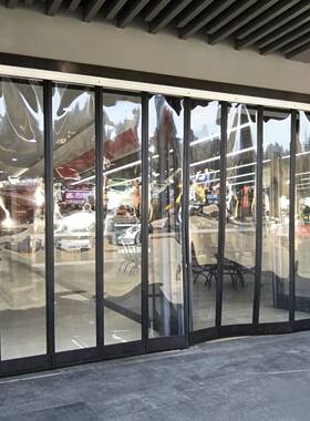 定制新品磁性pvc商场防寒门帘