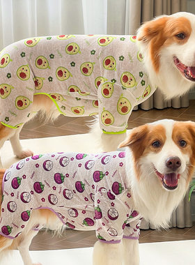 大狗狗宠物猫咪衣服用品四脚衣四腿裤子夏天装新款透气防晒防掉毛
