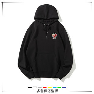 篮球队教练员连帽卫衣男长袖CBA俱乐部工作服装定制裁判衣服外套