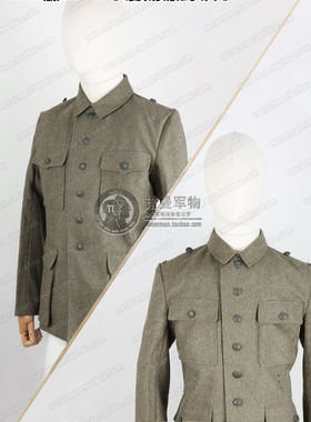 【DK源头，无中间商赚差价】德WH版M43/M42野战服棕灰毛呢原野灰