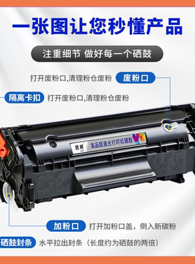 硒鼓惠普经济装惠普鼓粉一体