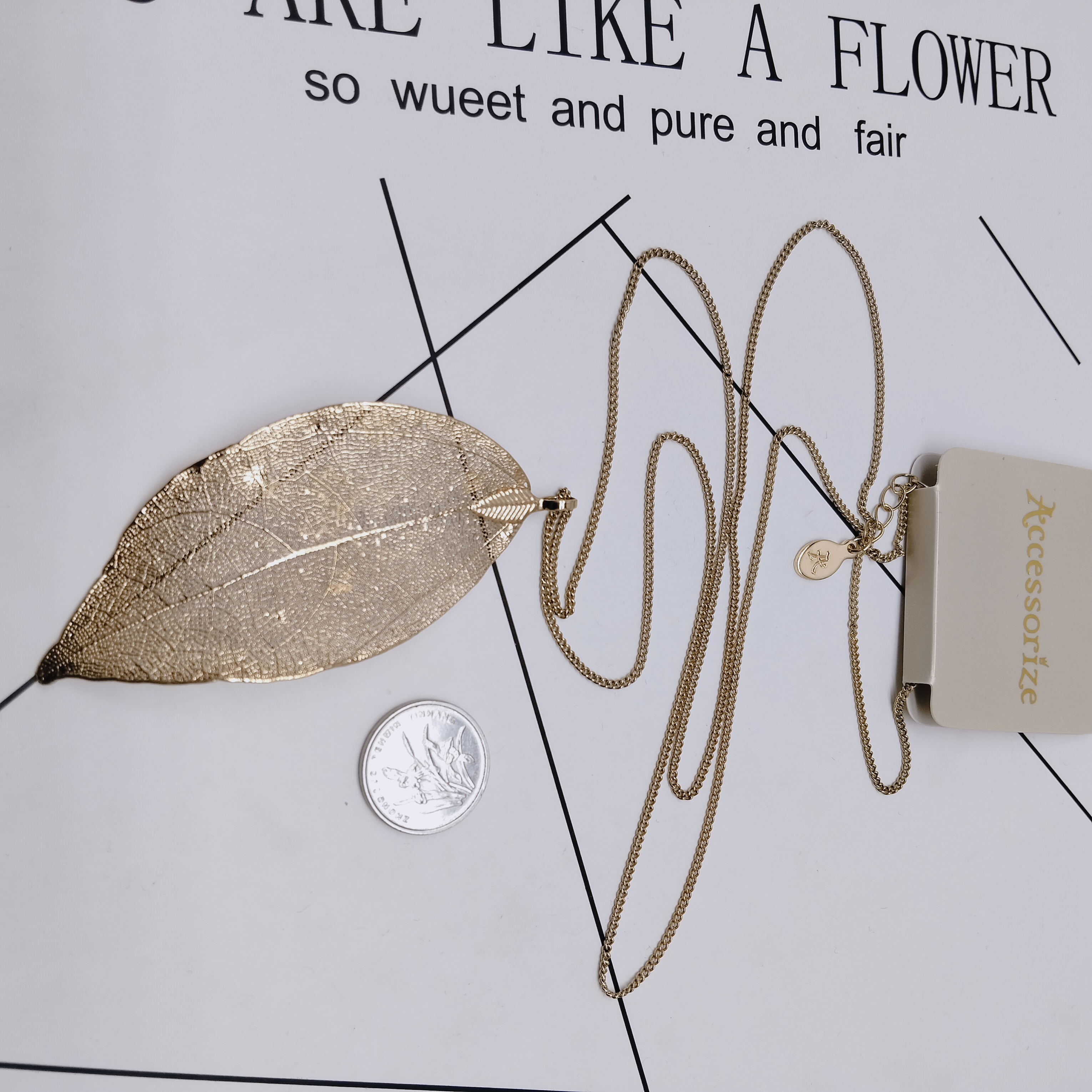 K178夸张质感时尚潮流气质名媛街拍几何中古创意金属项链毛衣链女