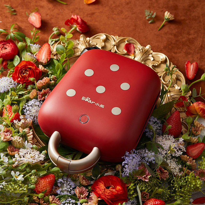 Bear/小熊 SMZ-B05N1三明治早餐机双面加热自动封边不粘烤面包片