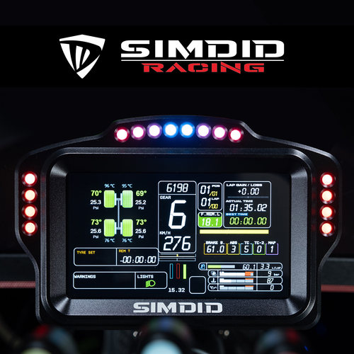 SIMDID模拟赛车仪表5寸