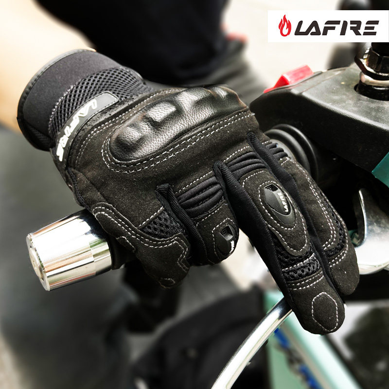 lafire摩托车骑行手套网眼春夏机车男女复古骑士防摔透气触屏包邮在类目 摩托车/装备/配件, 摩托车骑士装备, 骑士手套中 - 来自Buy2taobao.com提供专业的淘宝代购服务