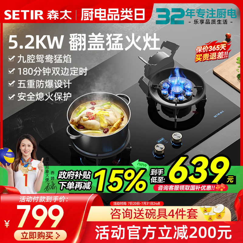 【政府补贴20%】森太九腔魔碟灶