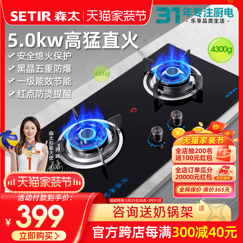 Setir/森太5.0KW燃气灶漏气保护