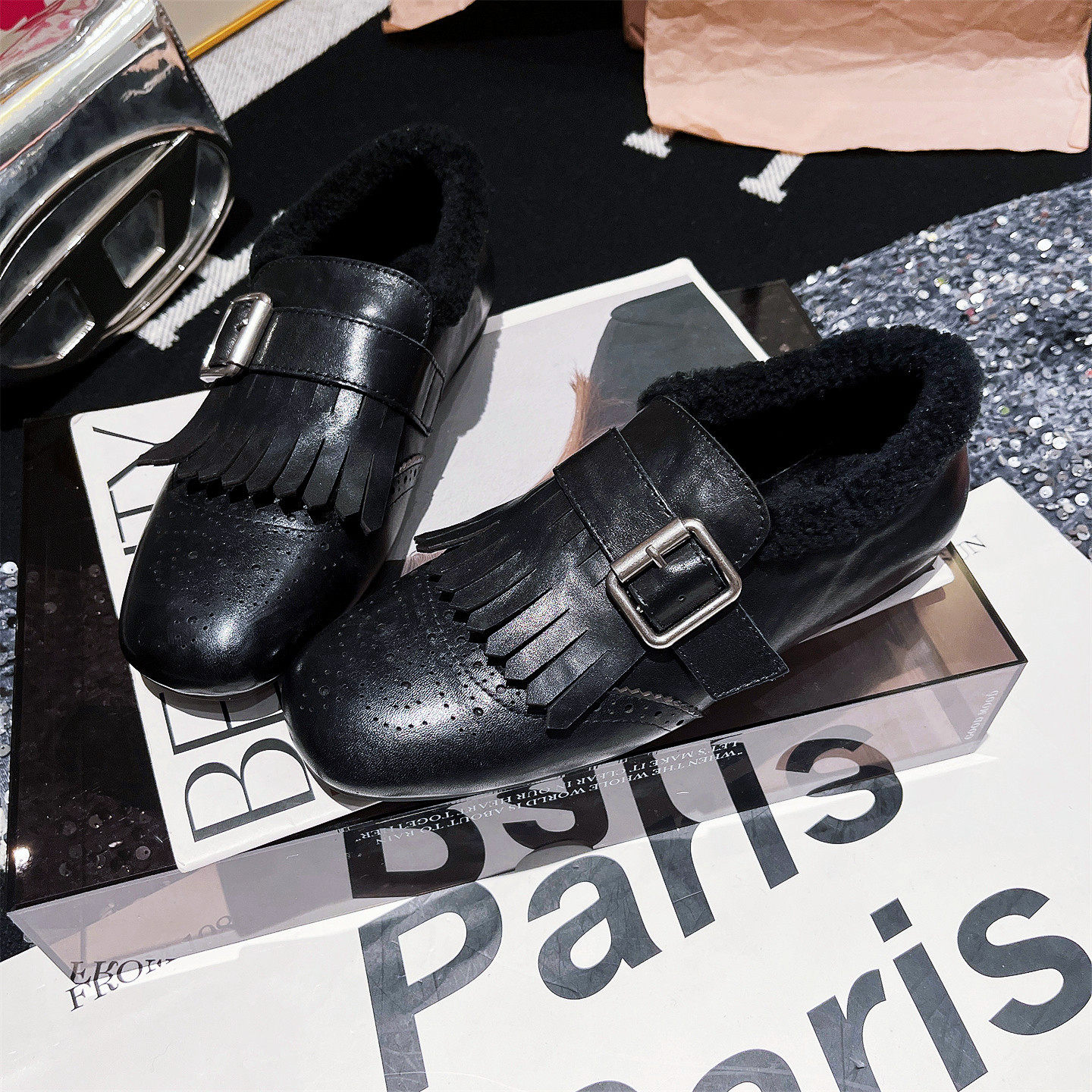 JK小皮鞋乐福鞋平底单鞋女鞋