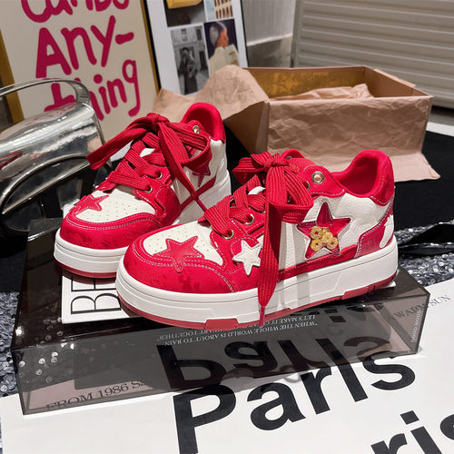 休闲鞋板鞋设计师小白鞋女鞋