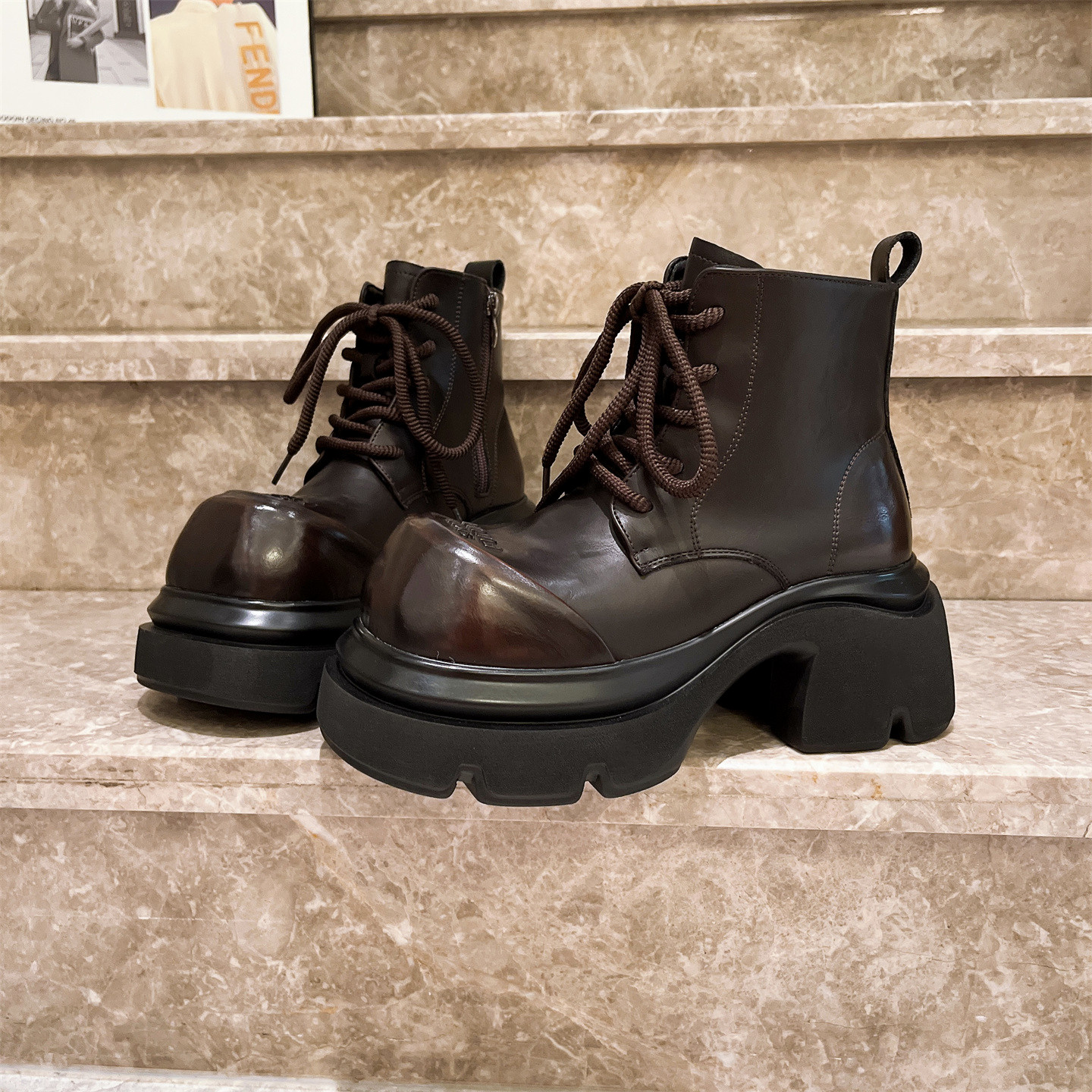 英伦风小个子切尔西靴机车靴女鞋