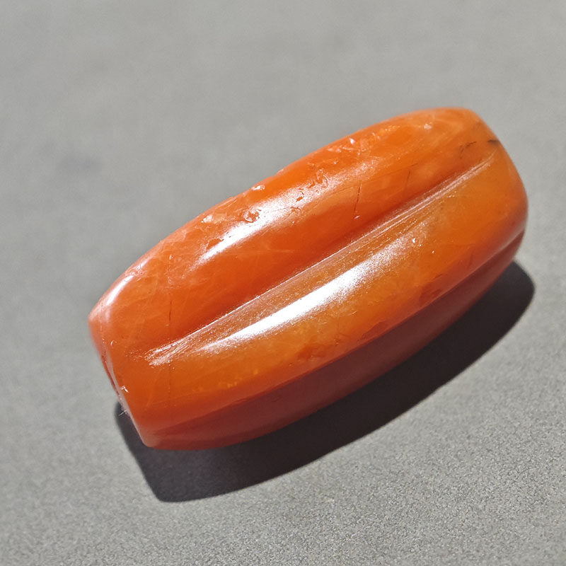 天然老保山南红玛瑙瓜珠桶珠勒子文玩配饰佛珠手串锁骨链配珠子