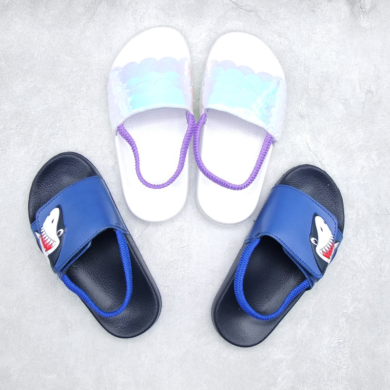 男女童小童宝宝婴幼儿软底一字拖鞋防滑防脱落凉拖0-6岁时尚舒适