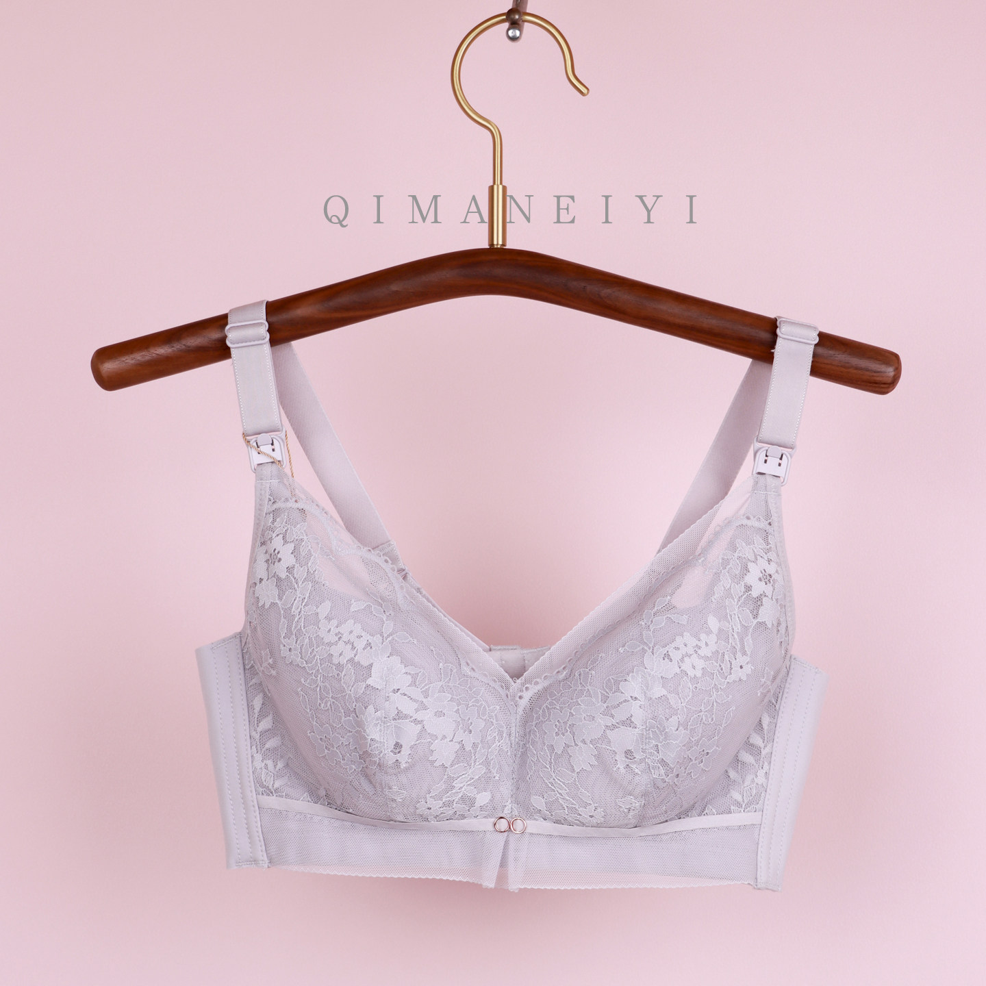 霞琪孕妇内衣哺乳文胸罩怀孕期大罩杯防下垂聚拢大码薄款产后喂奶