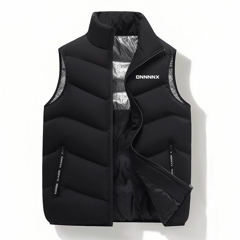 dnnnnx小众潮牌高街纯色户外宽松拉链棉服三防立领马甲男女秋冬款,男装,常规马甲,淘宝优惠券,粉丝福利购,淘宝优惠卷