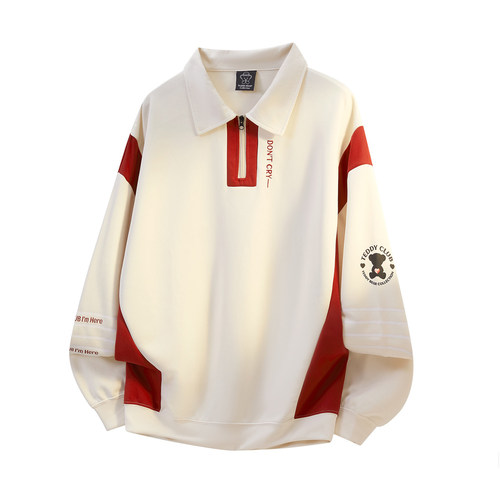 【周深同款】刺绣加绒polo卫衣