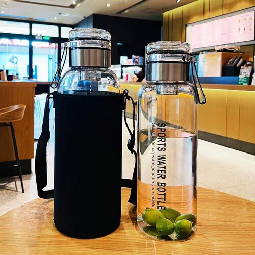 高硼硅玻璃水杯大容量墩墩杯杯子