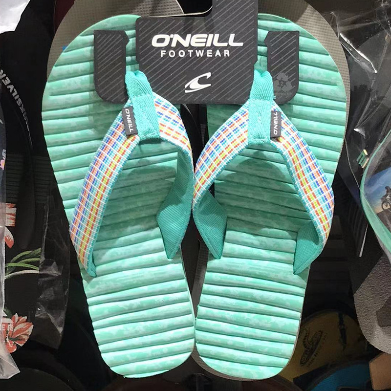 现货ONEILL 2026夏季新款布艺户外凉拖鞋女简约时尚百搭人字拖