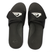 包邮 男士 Quiksilver2026新款 凉拖鞋 魔术贴黑色一字拖软底 夏季 现货