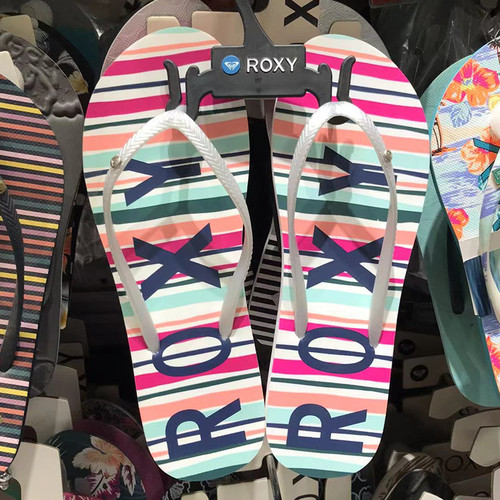 现货ROXY2025夏季新款人字拖