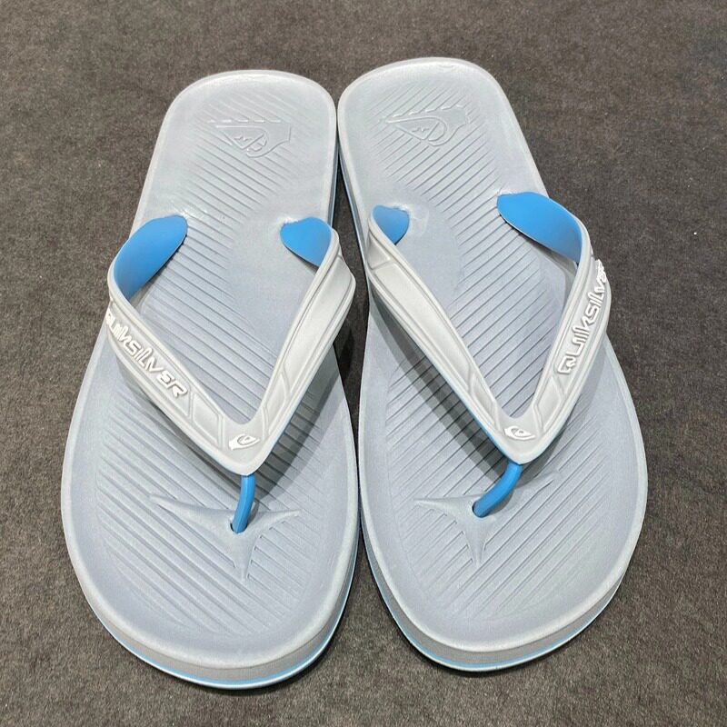 Quiksilver2026限量款夏季男士橡胶潮牌人字拖冲浪休闲外穿凉拖