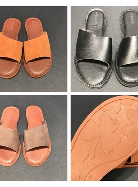 CUSHIONAIRE2025年夏季新款女士平跟日常凉鞋耐磨休闲时尚一字拖
