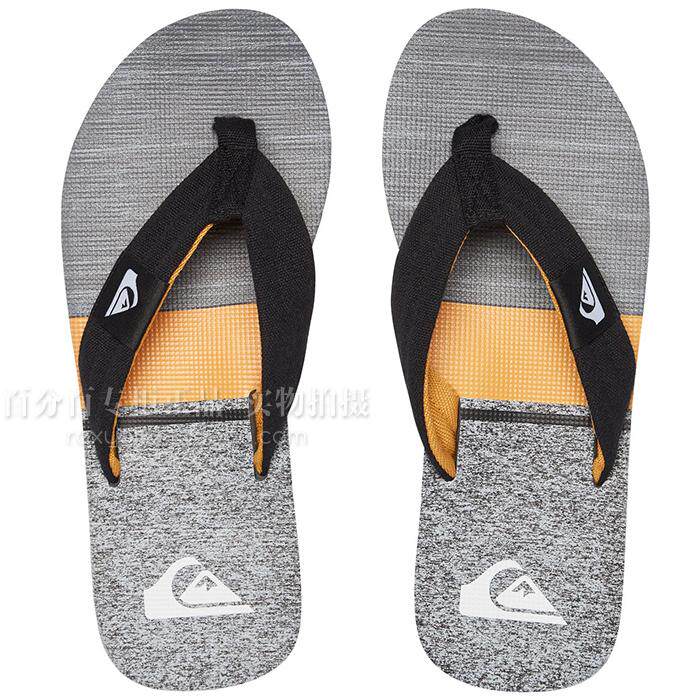 2026年Quikilver休闲人字拖布带凉鞋防滑沙滩男童平底速干凉拖鞋