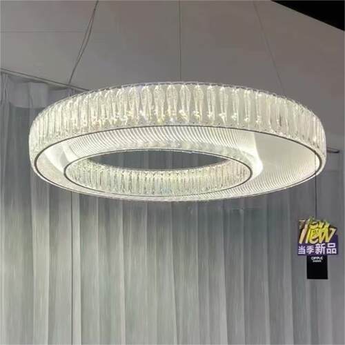 门店专卖灯具照明新品 欧普星蕊高端水晶灯客餐厅吊灯光华卧室灯