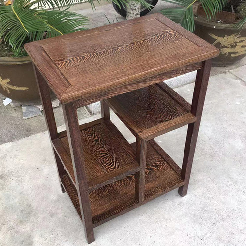 鸡翅木茶几花梨木小边几角几矮几