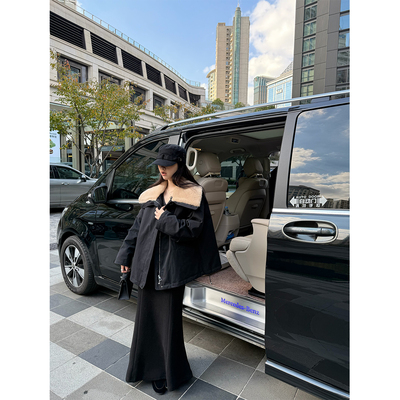 superniniyy纸片人呢料鱼尾裙